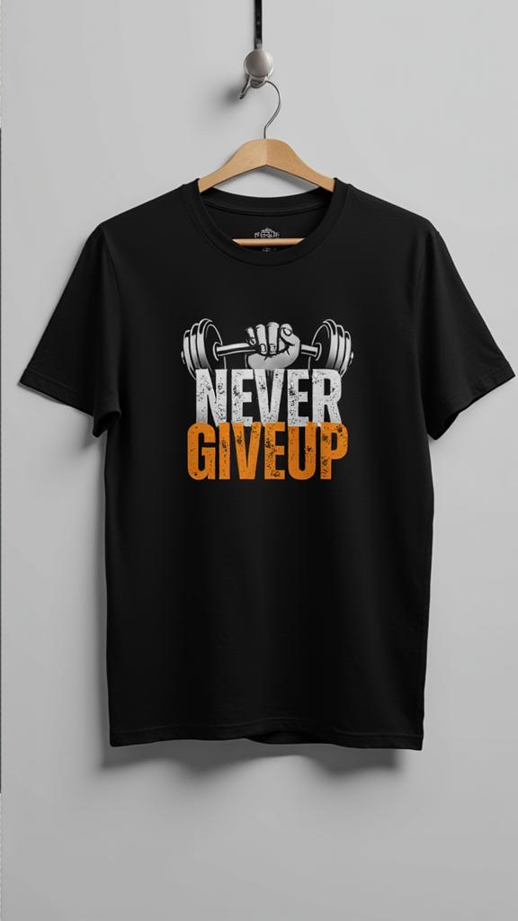 NEVER GIVE UP