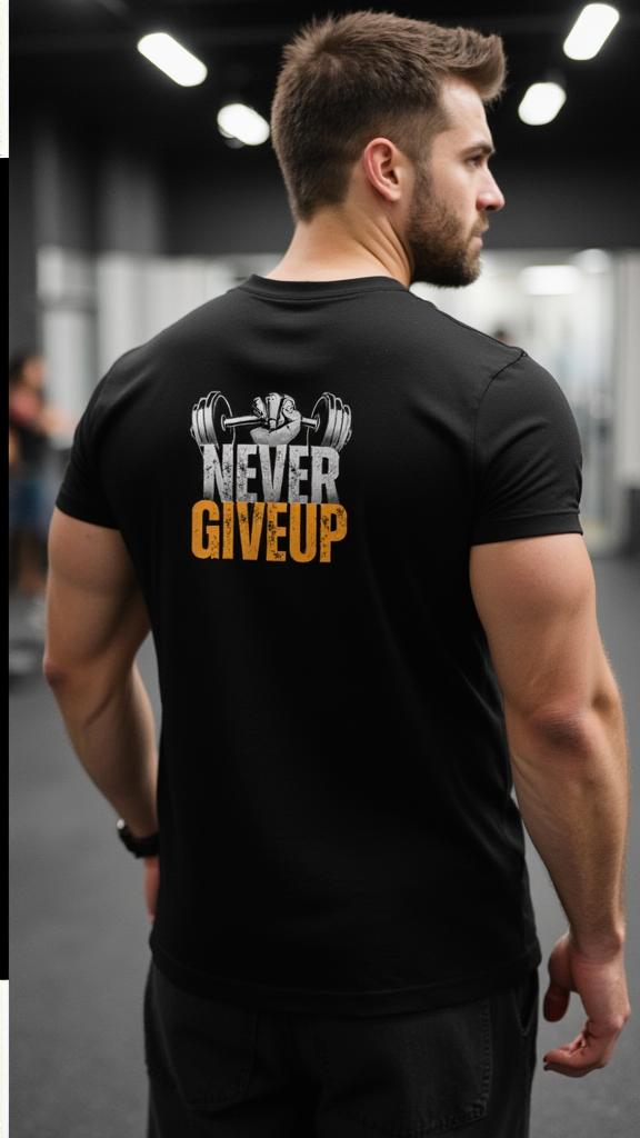 NEVER GIVE UP